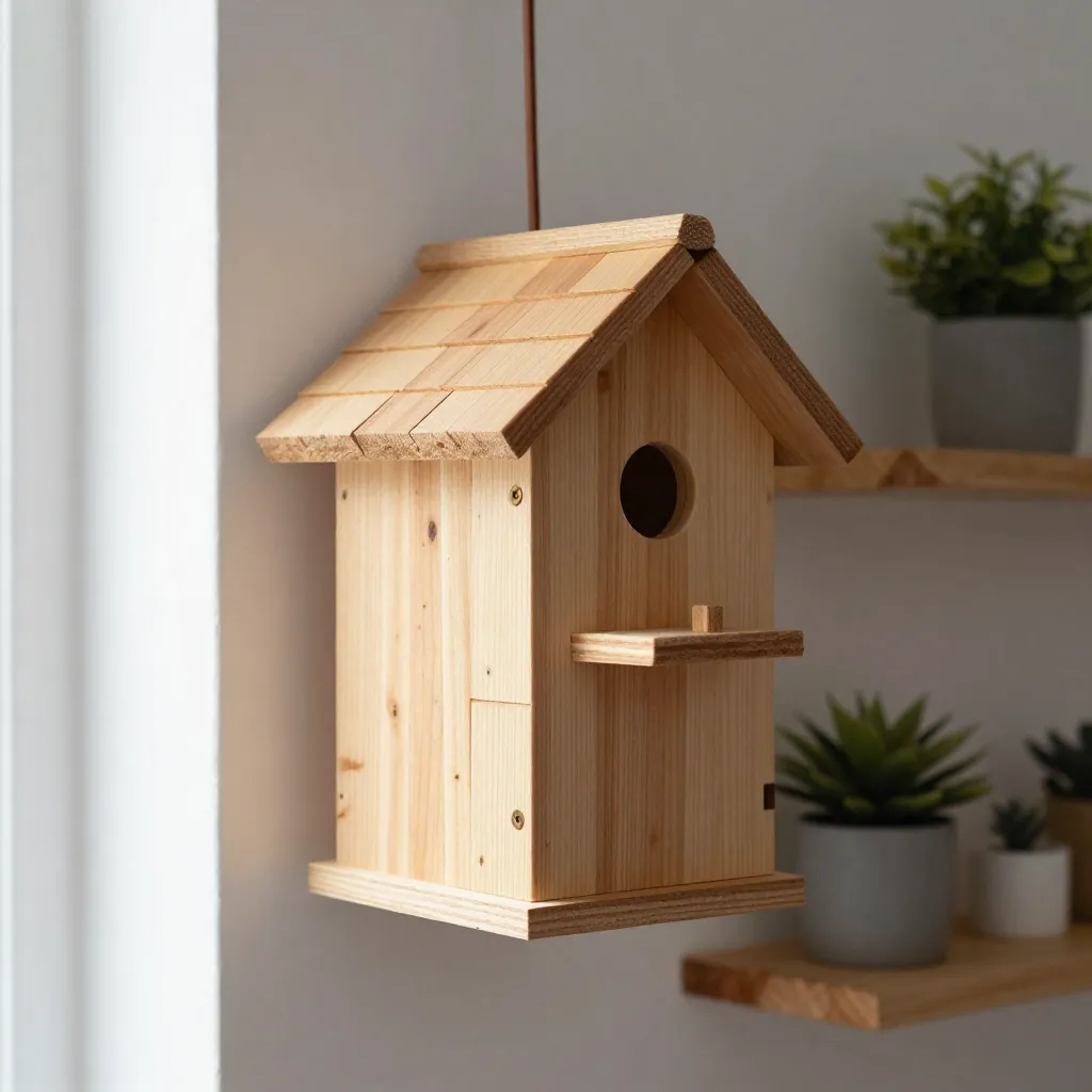 Premium bio-polymer vogelhuisje